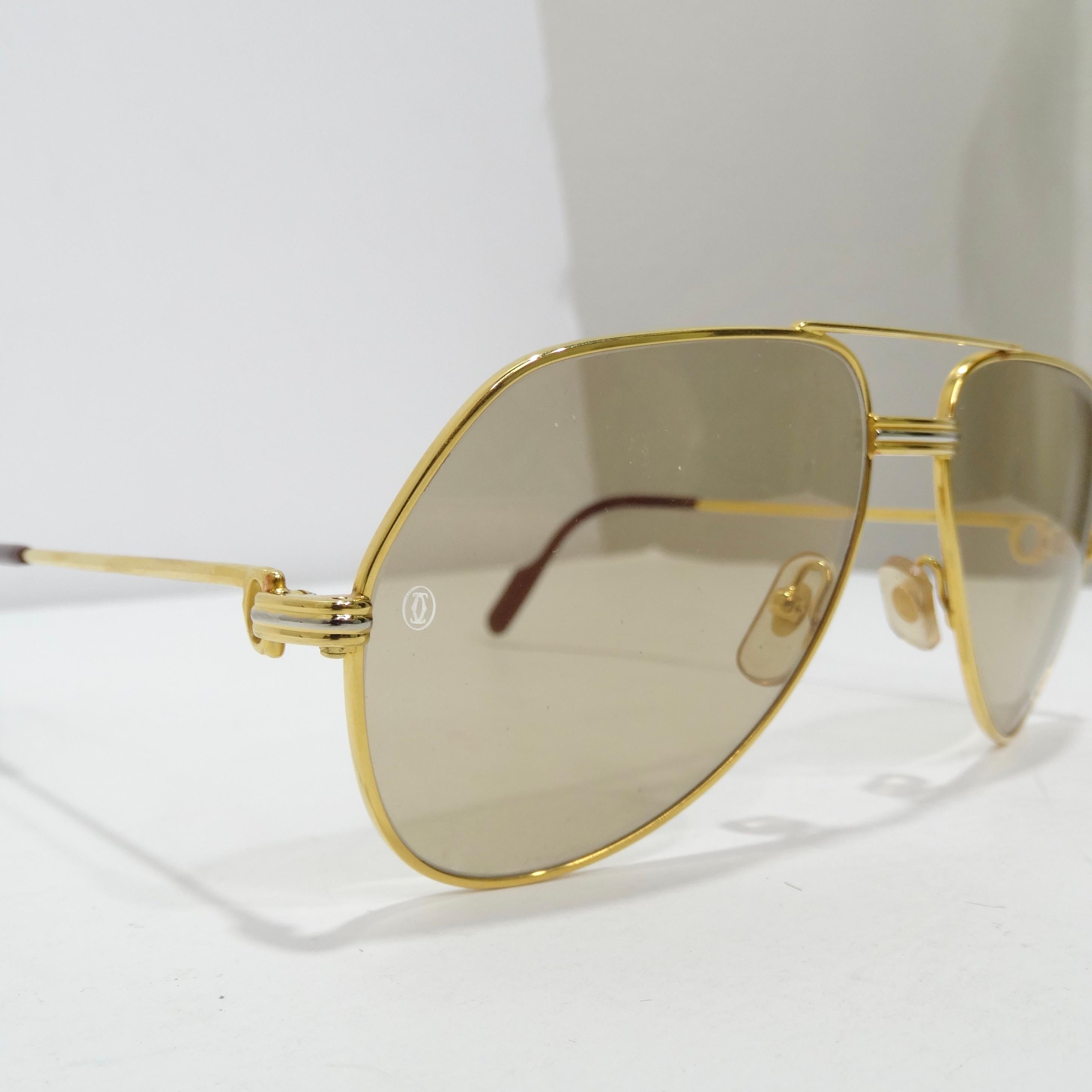 Cartier CT0303S Pilot-Frame Sunglasses 4