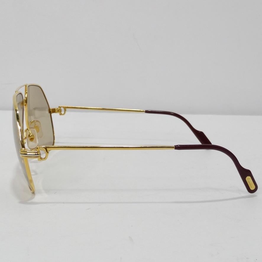 Cartier CT0303S Pilot-Frame Sunglasses 5