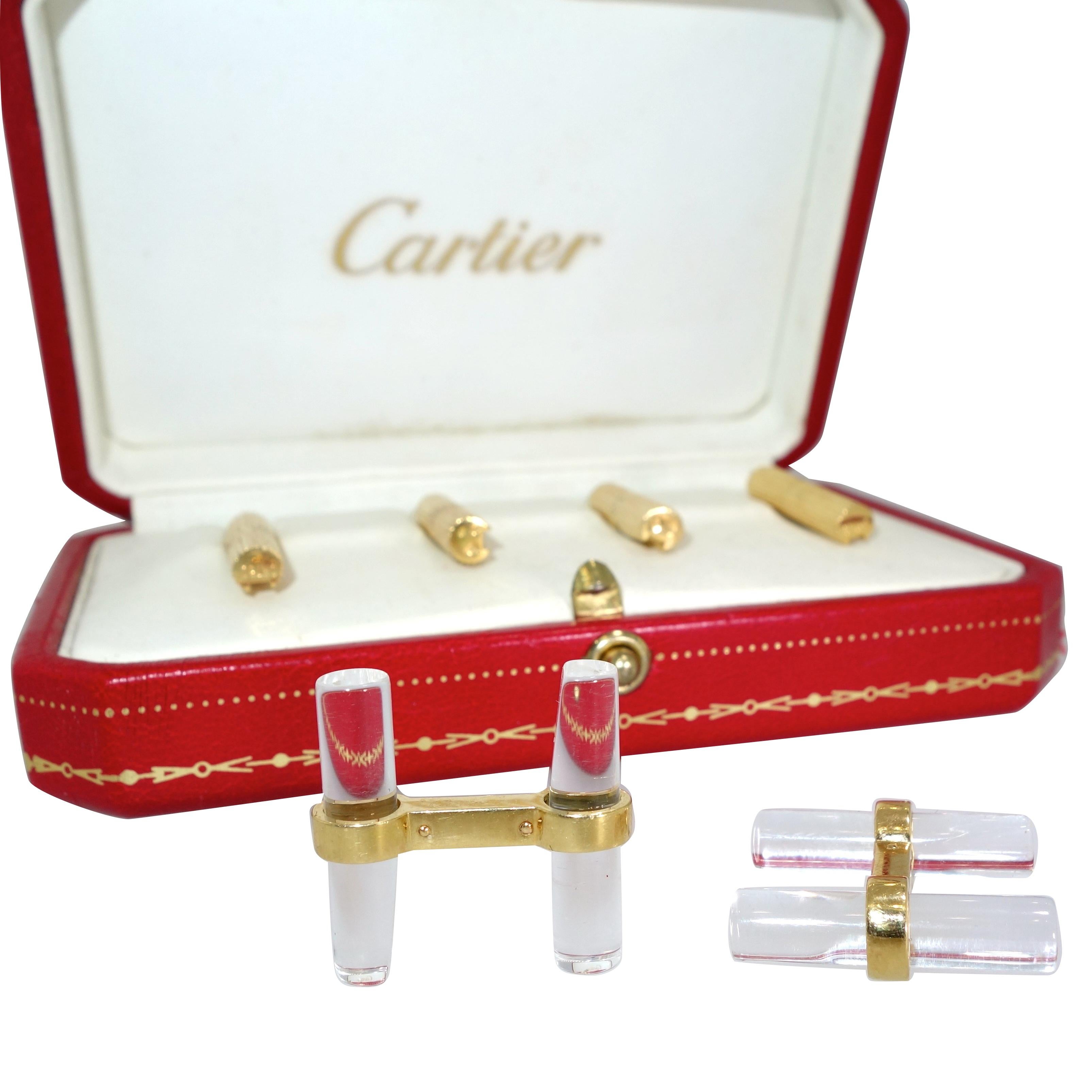Cartier Cuff and Stud set.