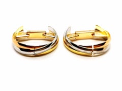 Cartier Cufflinks Trinity White Gold