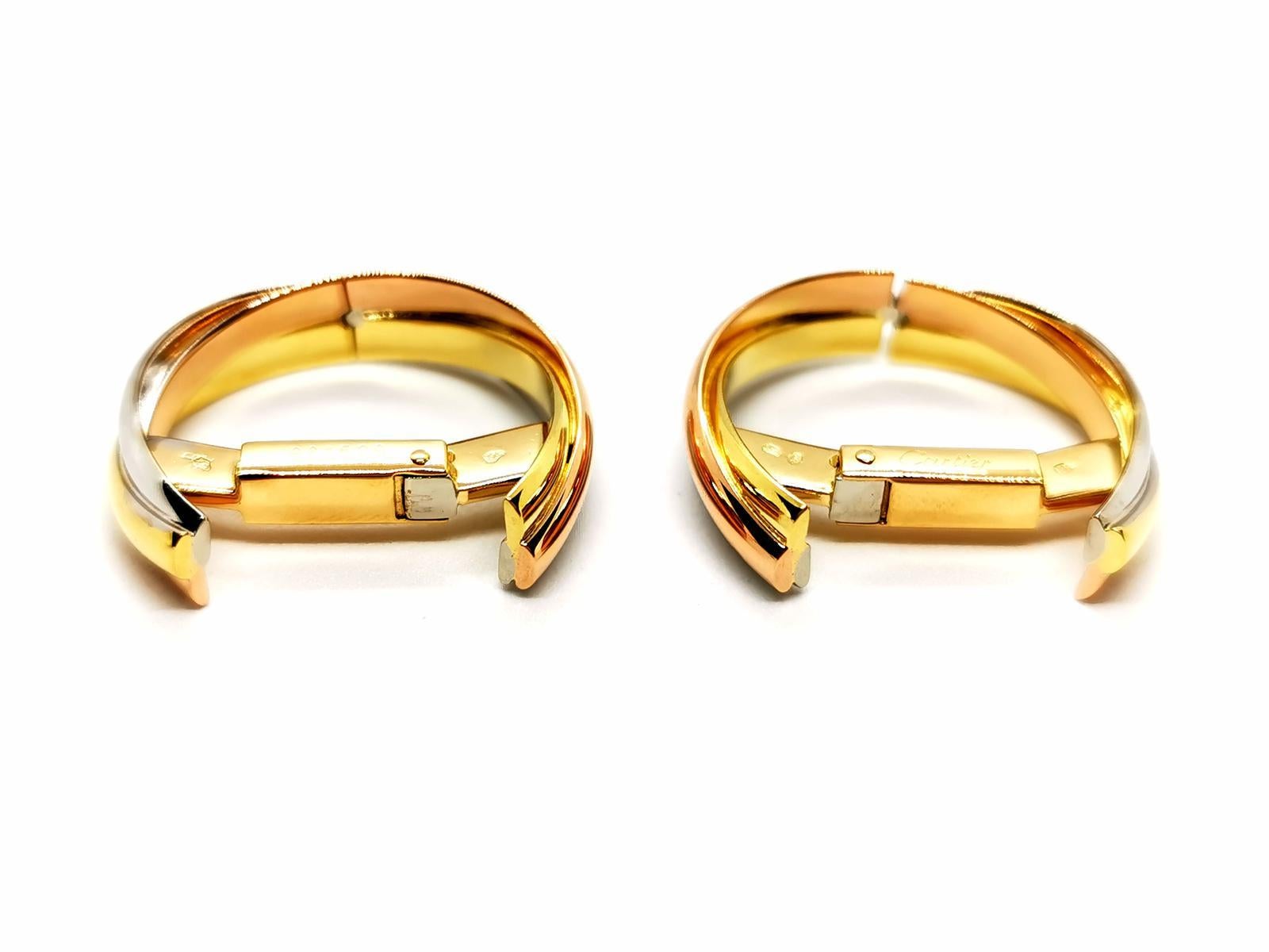 cartier trinity cufflinks