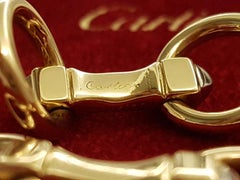 Cartier Manschettenknöpfe  Gelbgold