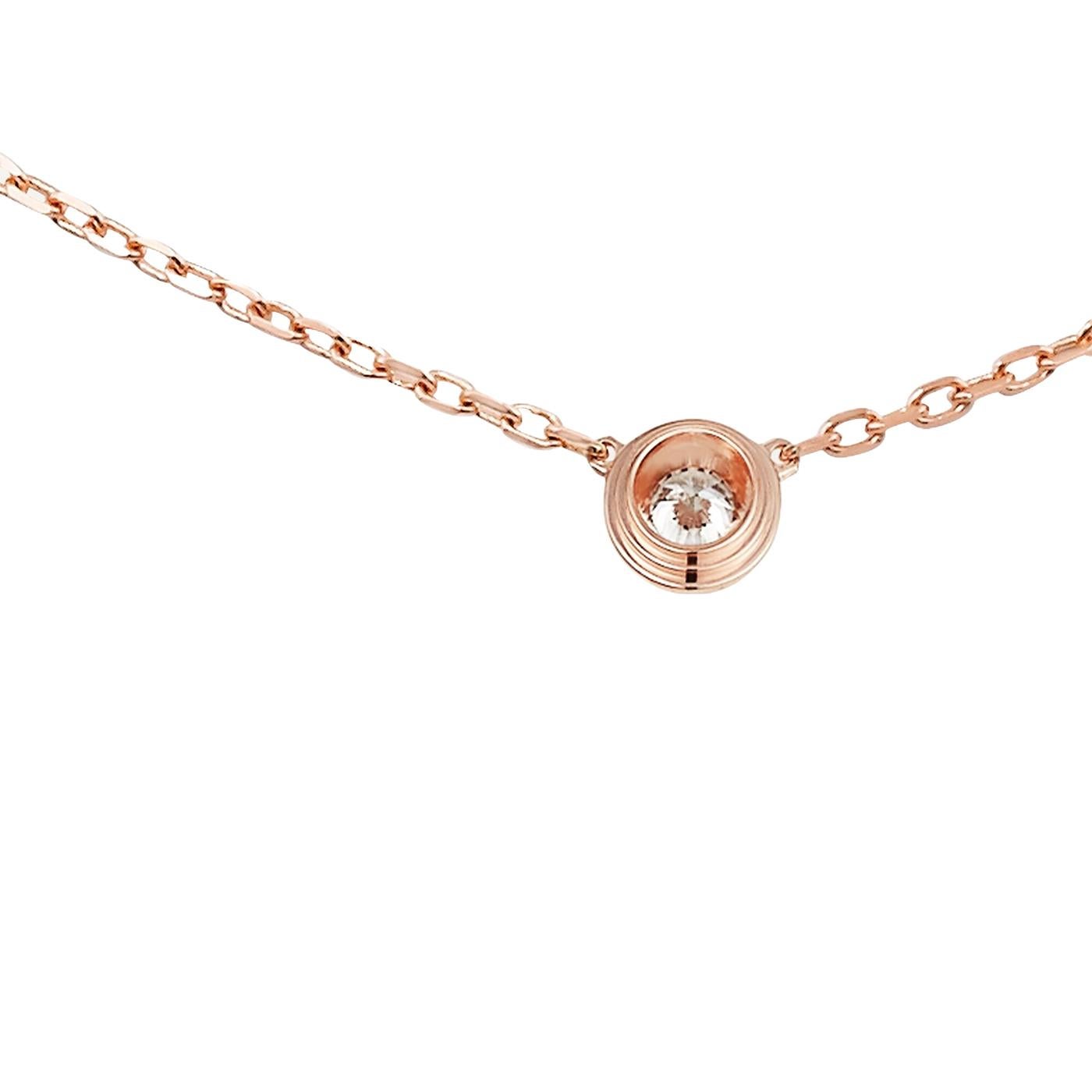 cartier d'amour necklace small model