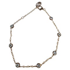 Cartier D’Amour 18K Rose‑Gold Seven‑Diamond Bracelet