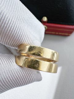 Cartier d'Amour 18K Yellow Gold Double Layer Band Ring
