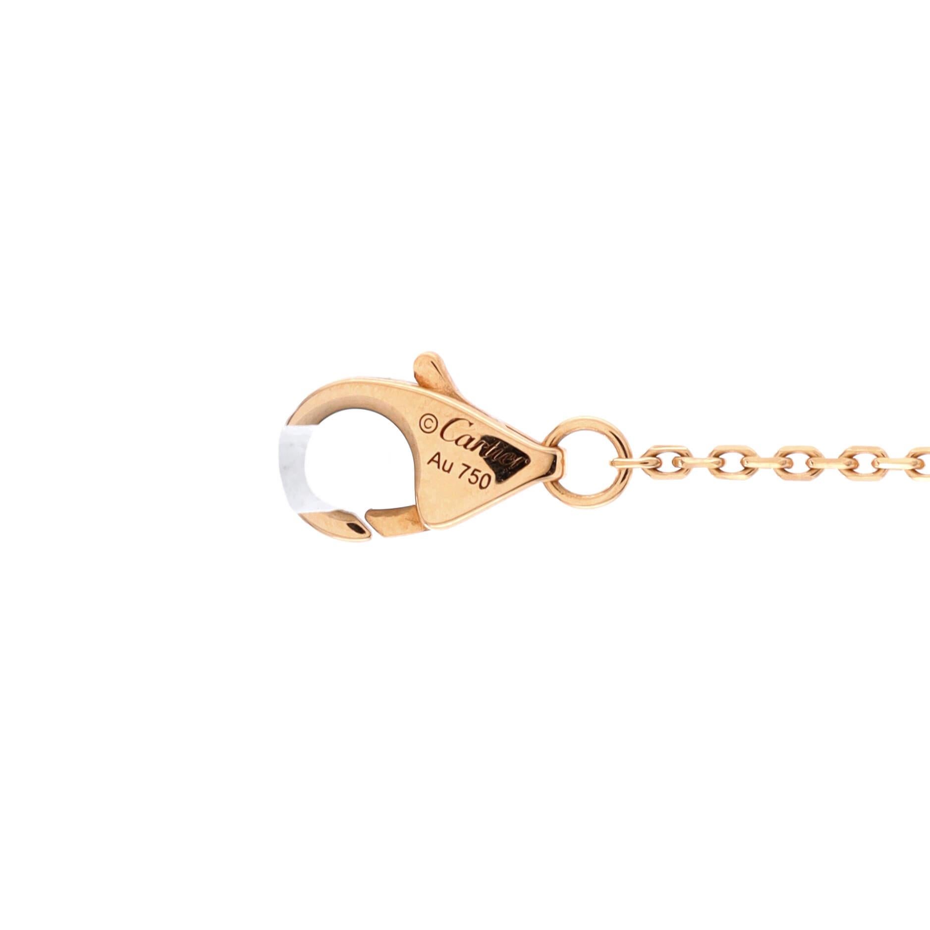 cartier rose gold bracelet