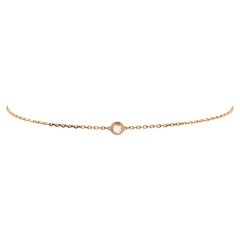 Cartier D'Amour Bracelet 18K Rose Gold and Diamond XS