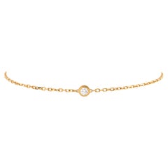 Cartier D'amour Bracelet 18k Yellow Gold and Diamond Small