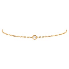 Cartier D'amour Bracelet 18k Yellow Gold and Diamond Small