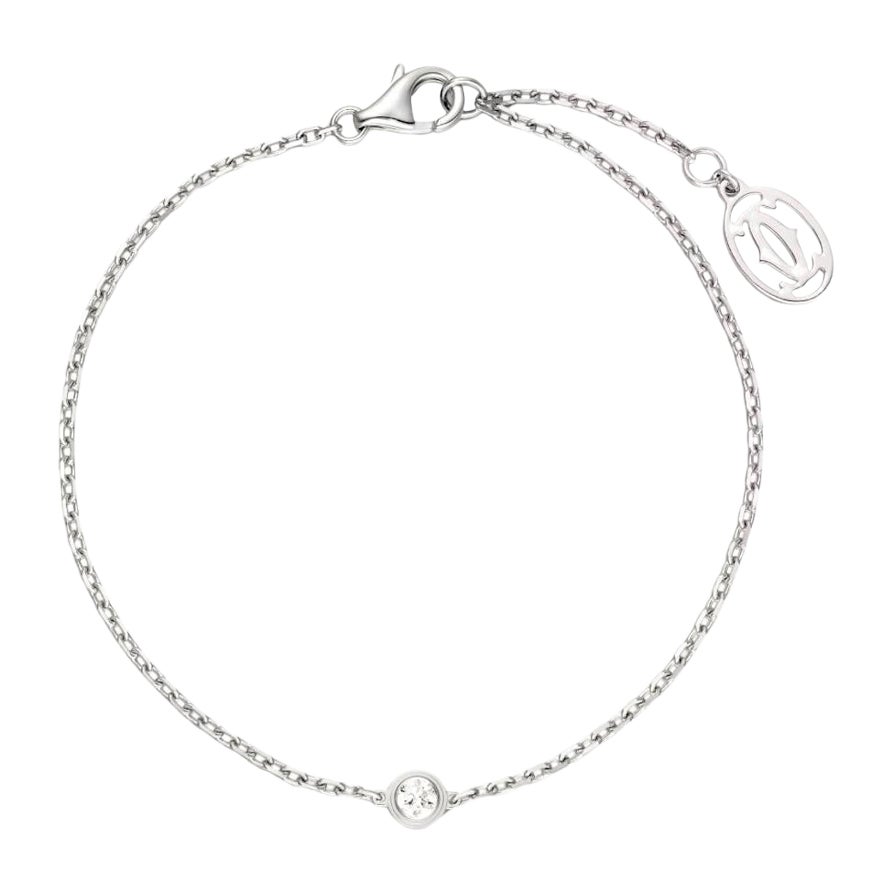 Cartier d'Amour Bracelet in 18k White Gold