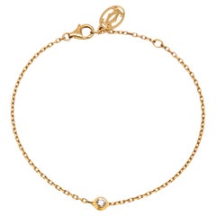 Cartier D''Amour Diamond 18k Yellow Gold Small Model Bracelet