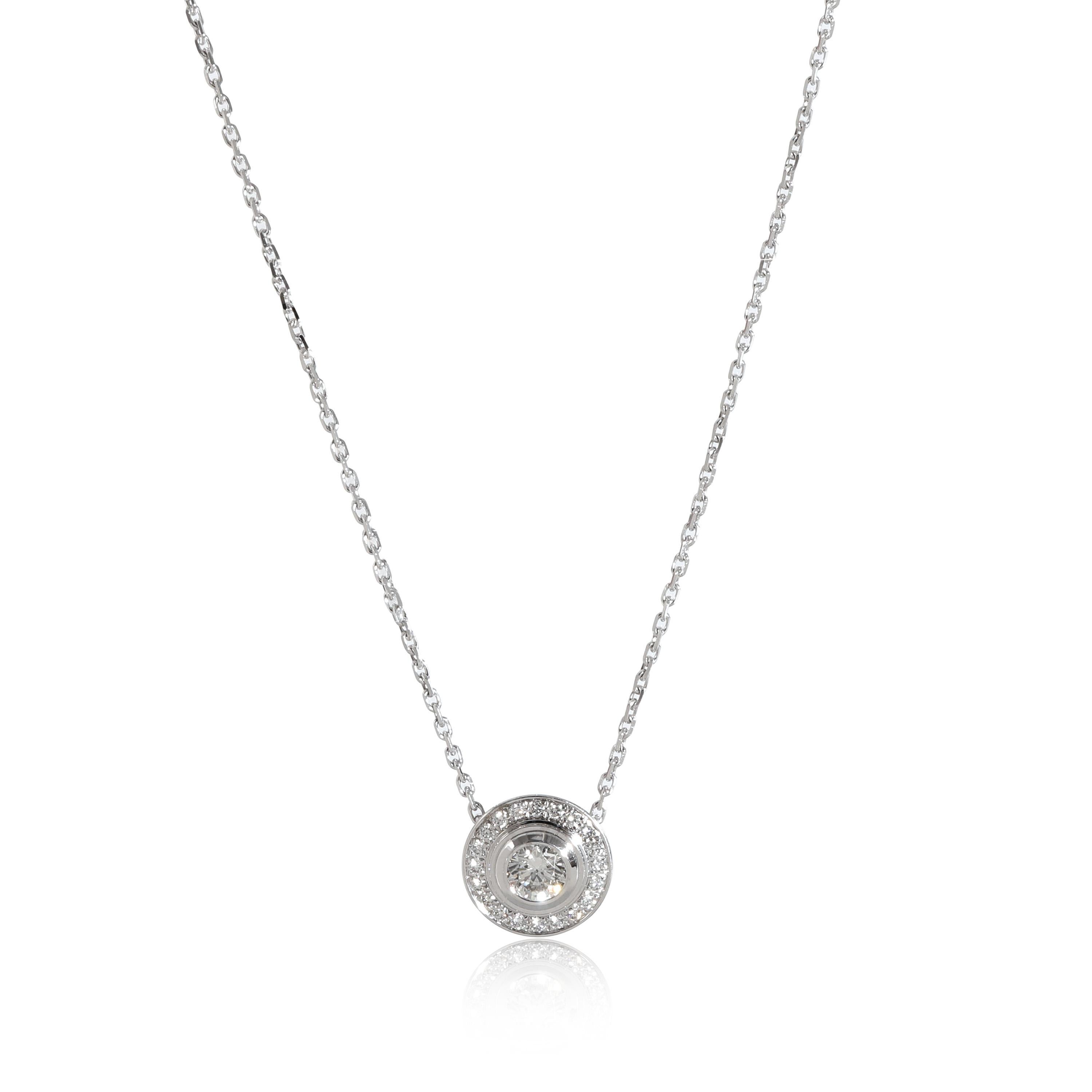 Cartier D'Amour Necklace in 18k White Gold 0.30 CTW

PRIMARY DETAILS
SKU: 131619
Listing Title: Cartier D'Amour Necklace in 18k White Gold 0.30 CTW
Condition Description: Retails for 3900 USD. In excellent condition and recently polished. Cartier