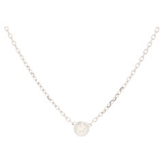 Collana Cartier D'Amour in oro bianco 18 carati e diamanti XS