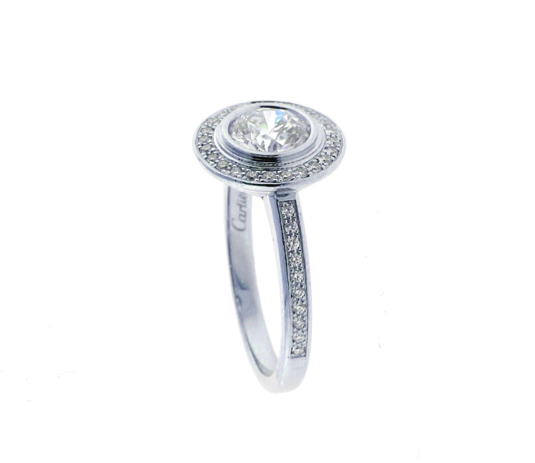 bague de fiancaille diamant cartier