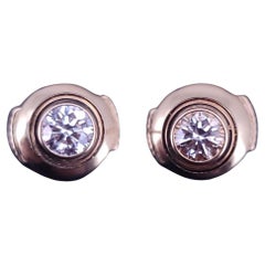 Cartier d'Amour stud earrings, 2 diamonds, medium model