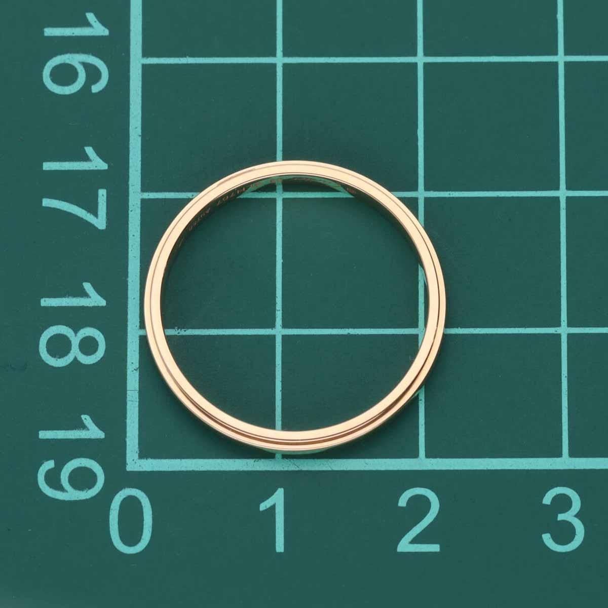 Cartier d'Amour Wedding 18K Pink Gold Band Ring US 8 3/4 For Sale 2