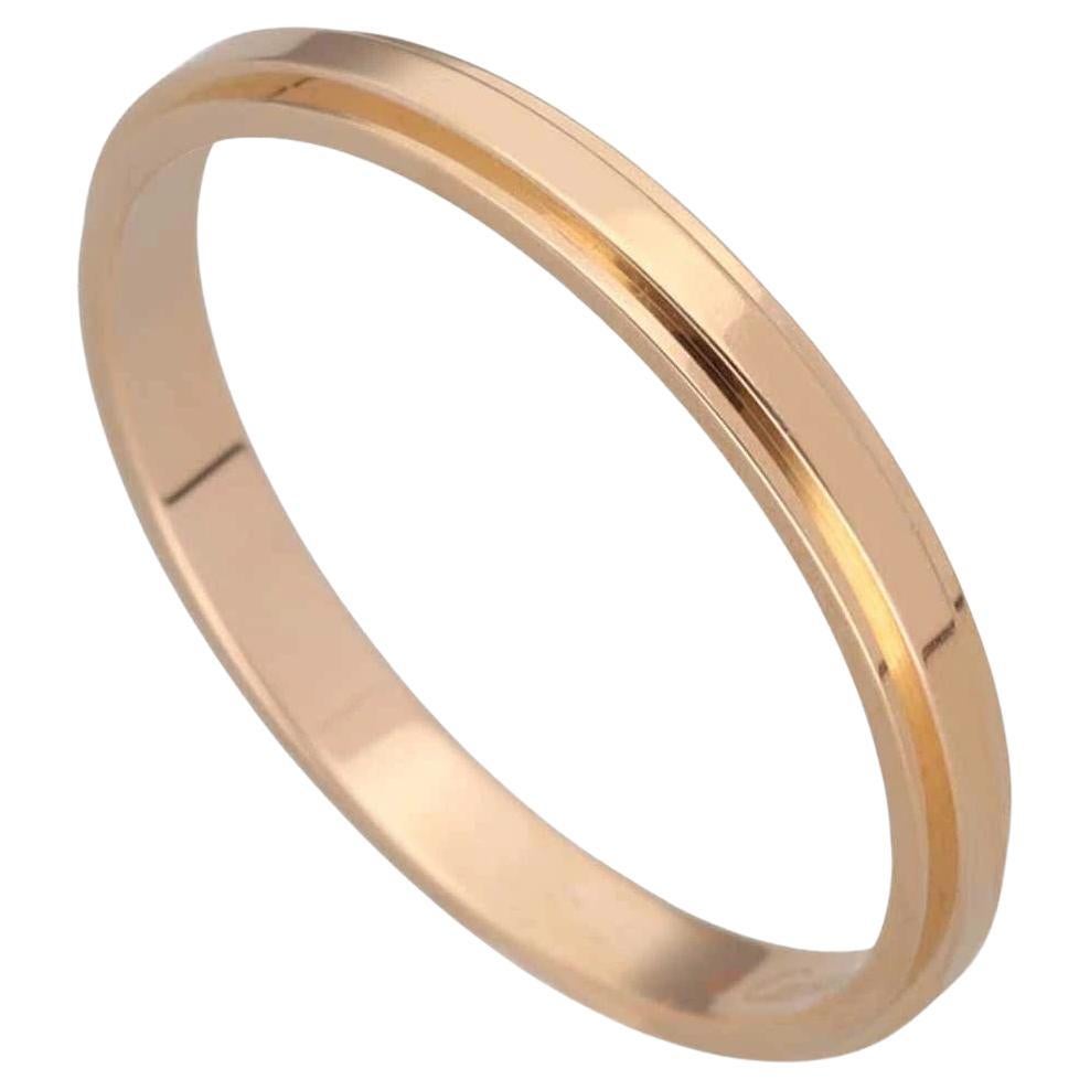 Cartier d'Amour Alianza de oro rosa de 18 quilates US 8 3/4