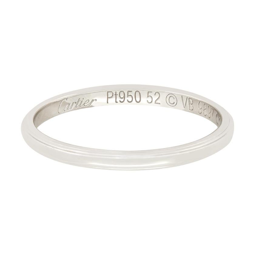 Cartier ‘D’Amour’ Wedding Band In Good Condition In London, GB