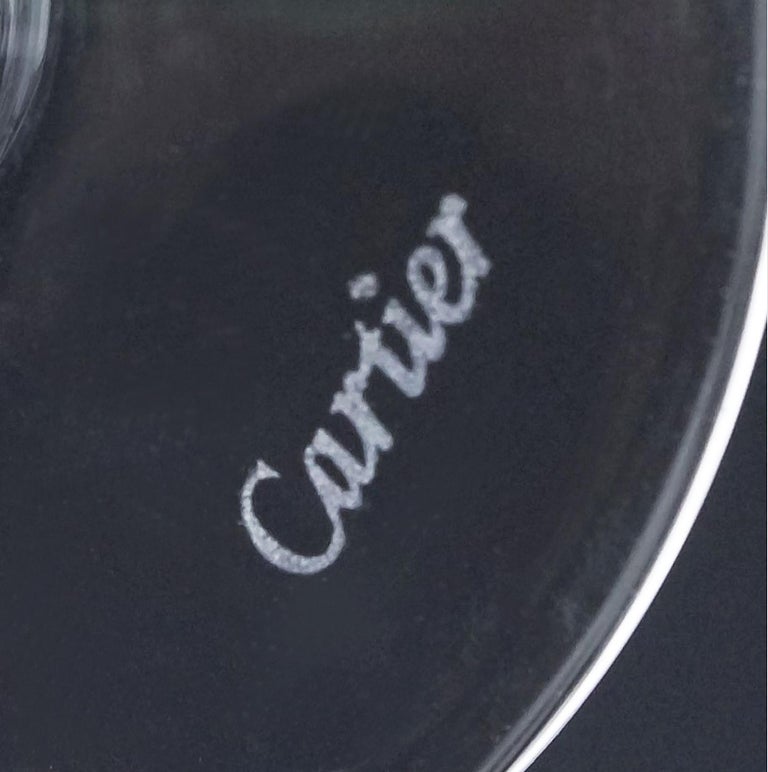 Cartier Danse De Fue Crystal Stemware For Sale 2