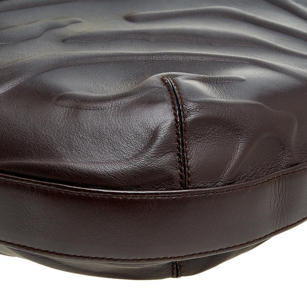 Women's Cartier Dark Brown Leather Medium Panthere de Cartier Bag