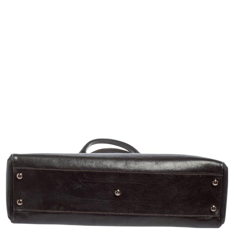 Women's Cartier Dark Brown Leather Small Marcello de Cartier Bag