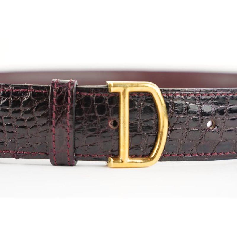 dark burgundy belt