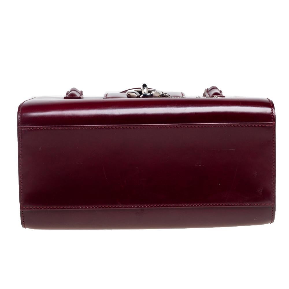 dark red purse