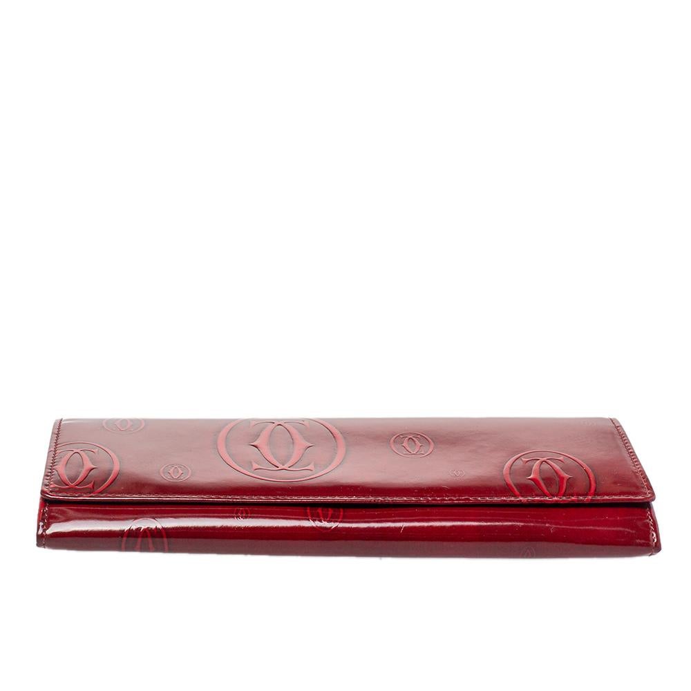 cartier wallet red price