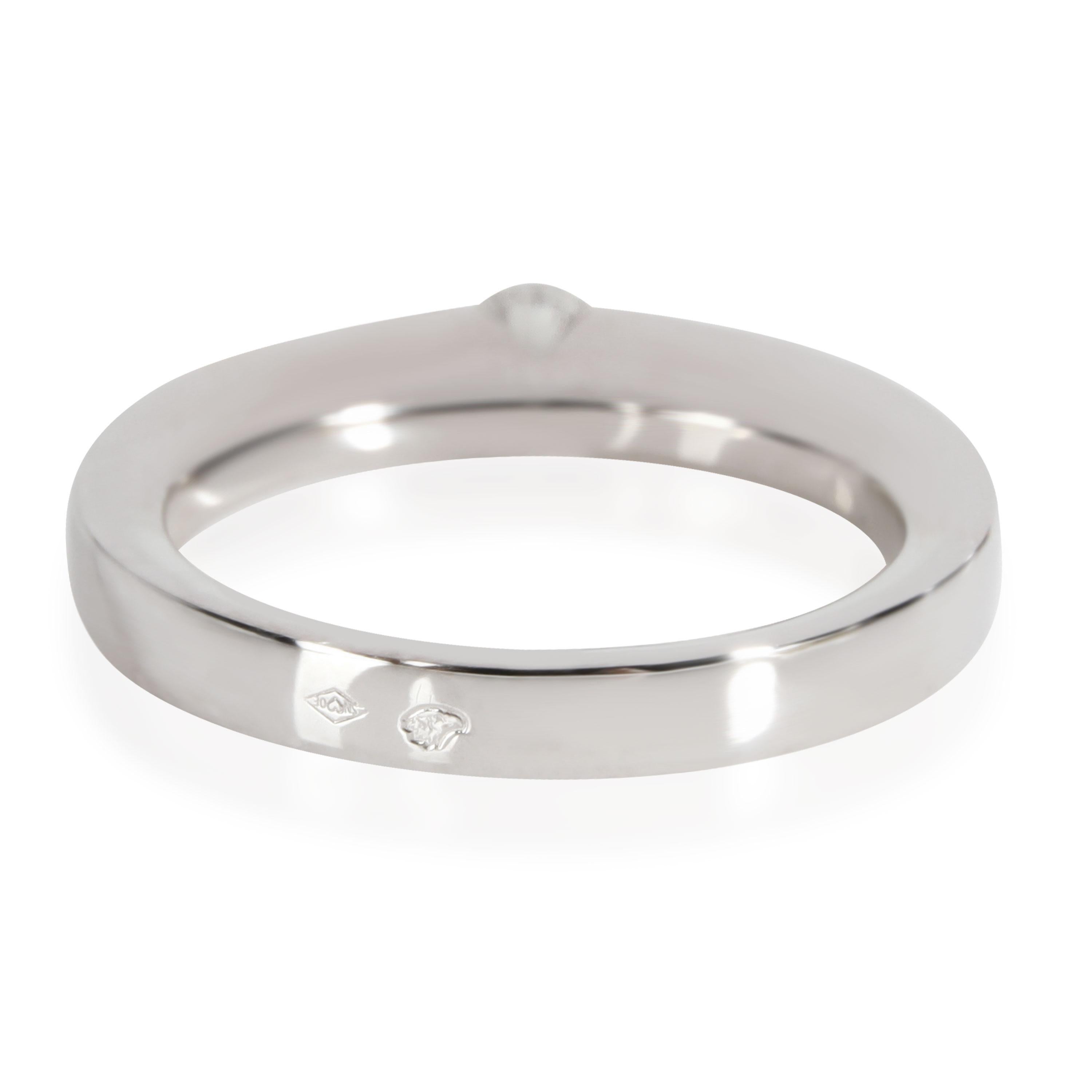 Cartier Datum Diamant Solitär Ring in 18K Weißgold H-I VVS 0,21 CTW

In ausgezeichnetem Zustand und kürzlich poliert. Die Ringgröße von Cartier ist 50.