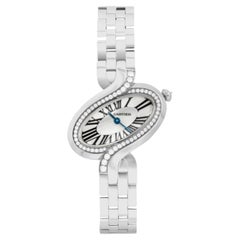 Cartier Delices de Cartier Ref. 3383 with Diamonds in White Gold