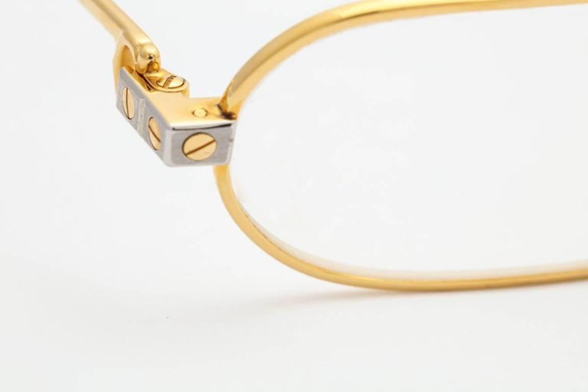 Cartier Demi Lune Vintage Sunglasses For Sale 1