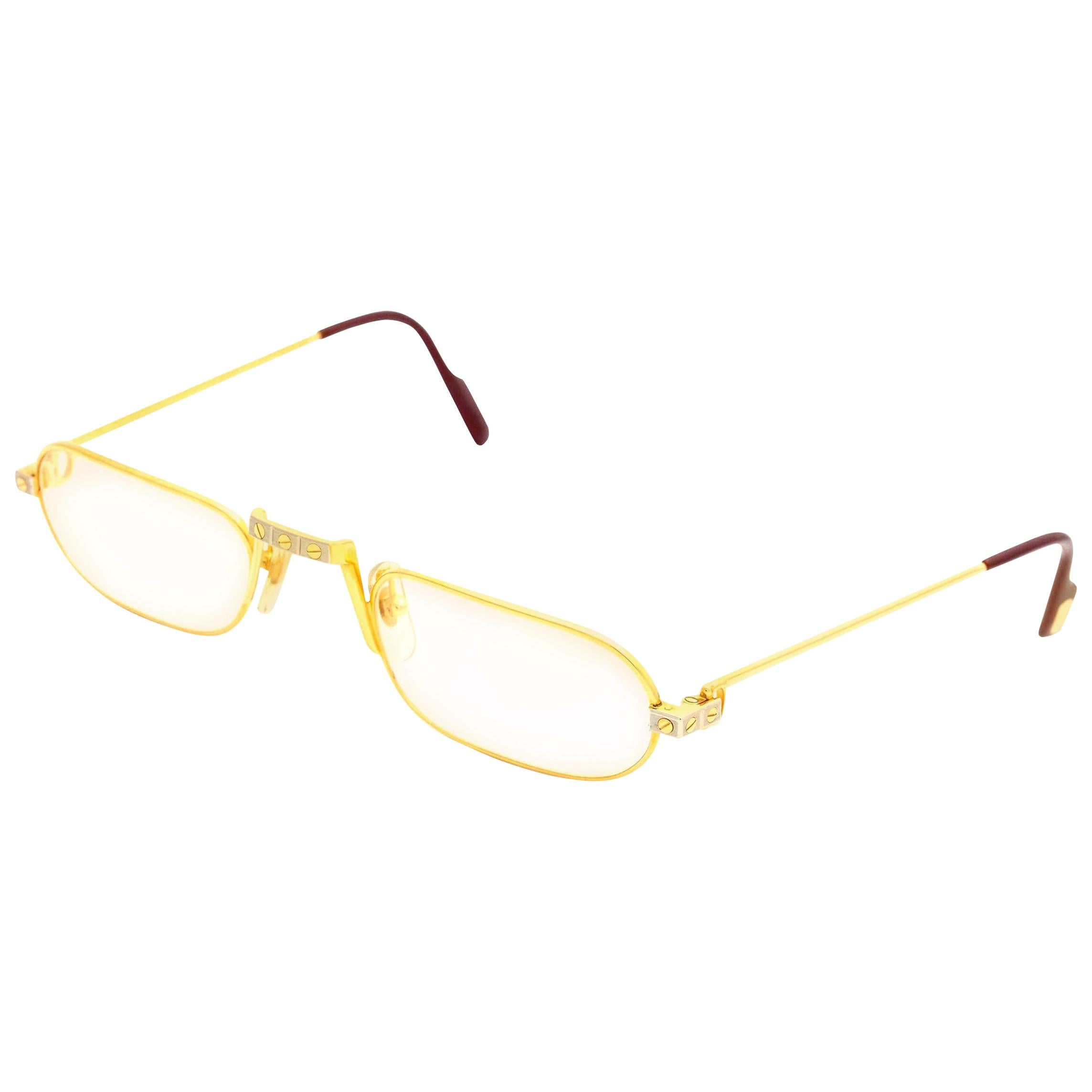 Cartier Demi Lune Vintage Sunglasses For Sale