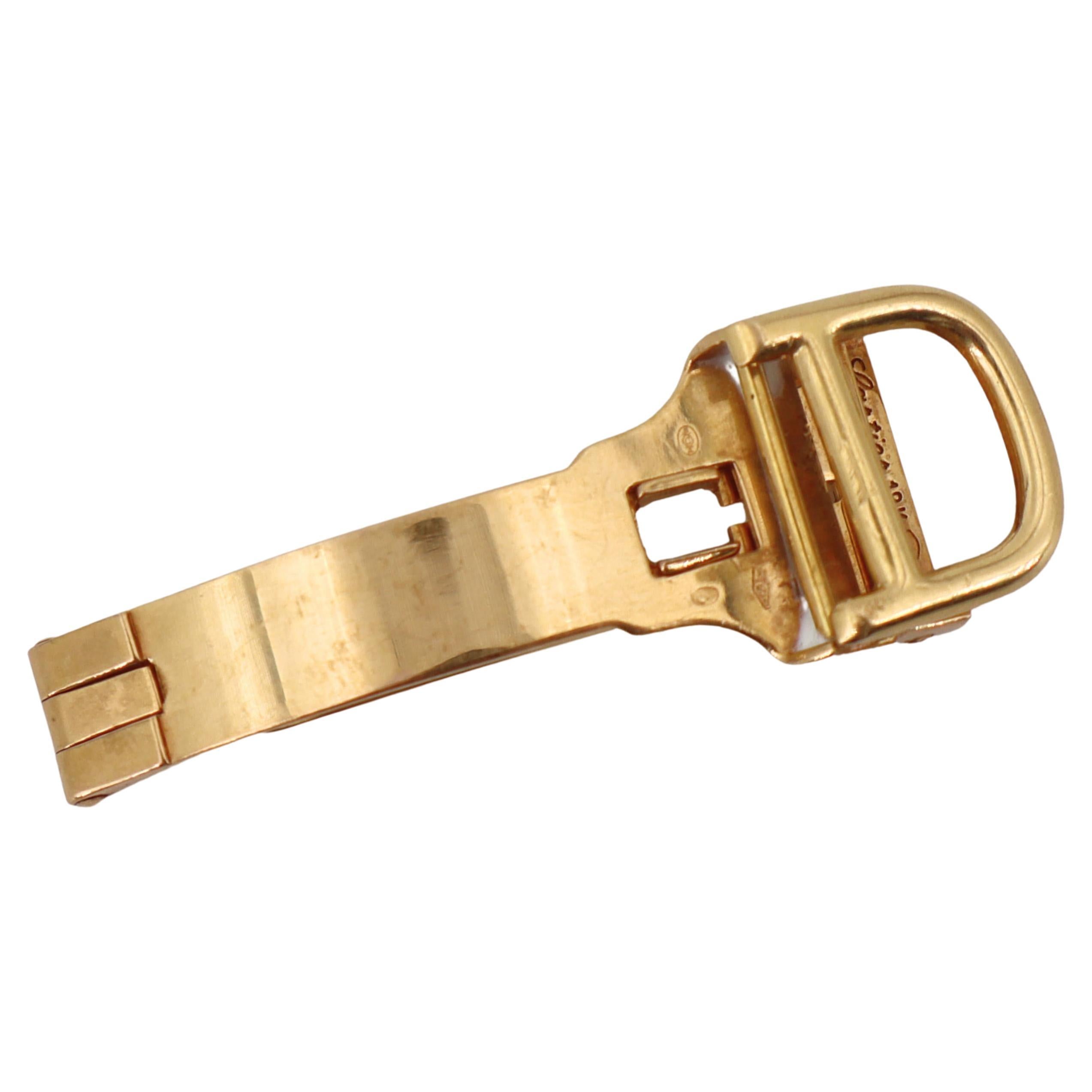 CARTIER Deployment 18kt yellow Gold Clasp Buckle 14mm