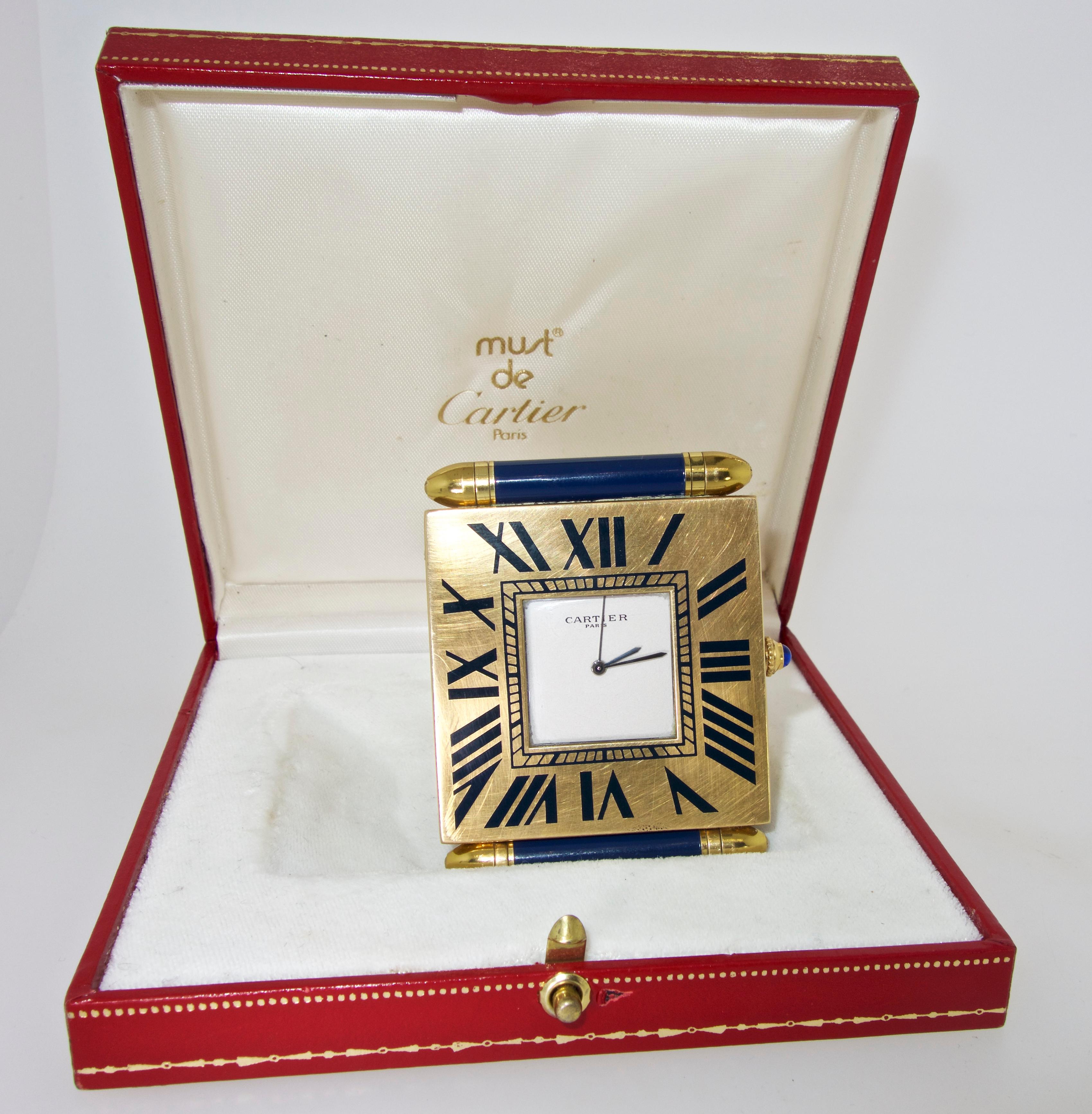 Cartier Desk Clock 2