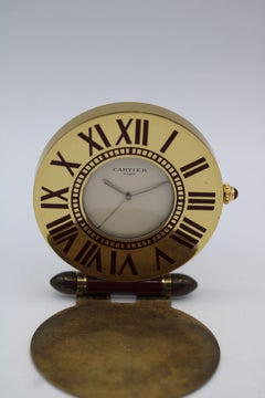 Cartier Desk / Travel Clock 1980s