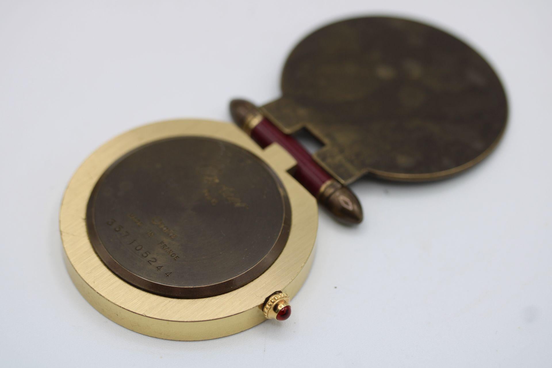  Horloge de bureau / de voyage Cartier 1980 Unisexe 