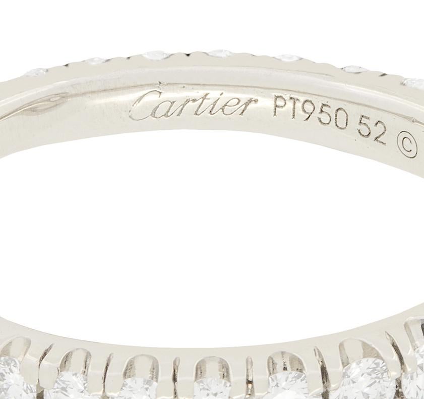 Cartier ‘Destinée’ 1.44ct Diamond Halo Ring For Sale 1
