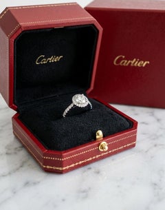 Cartier Destinée 1.54 Carat Total Weight Round Brilliant Cut Diamond Ring