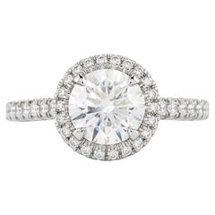 Cartier Destinée 1.54 Carat Total Weight Round Brilliant Cut Diamond Ring