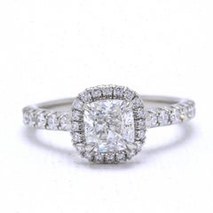 Cartier Destinee 1.59 Carat Platinum Diamond Engagement Ring