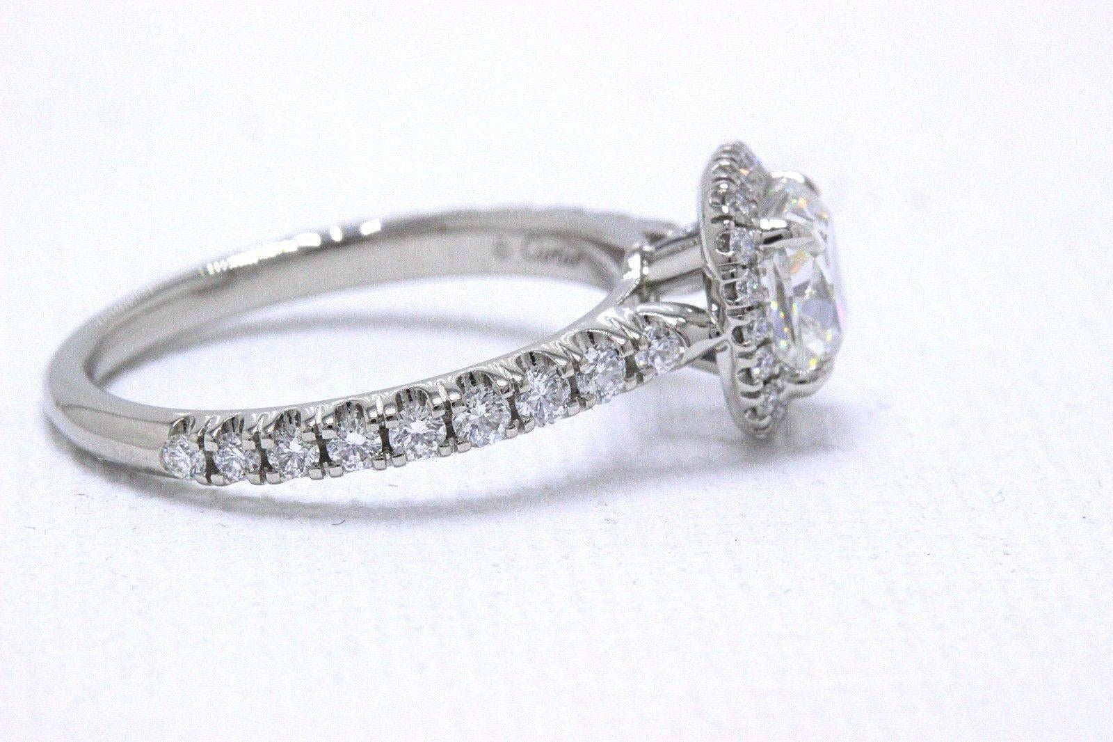 Cartier Destinee 1.59 Carat Platinum Diamond Engagement Ring 1
