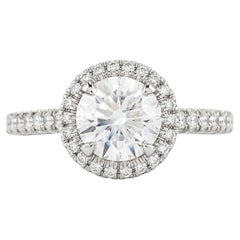 Cartier Destinée 1.81 Carat Total Weight Round Brilliant Cut Diamond Ring