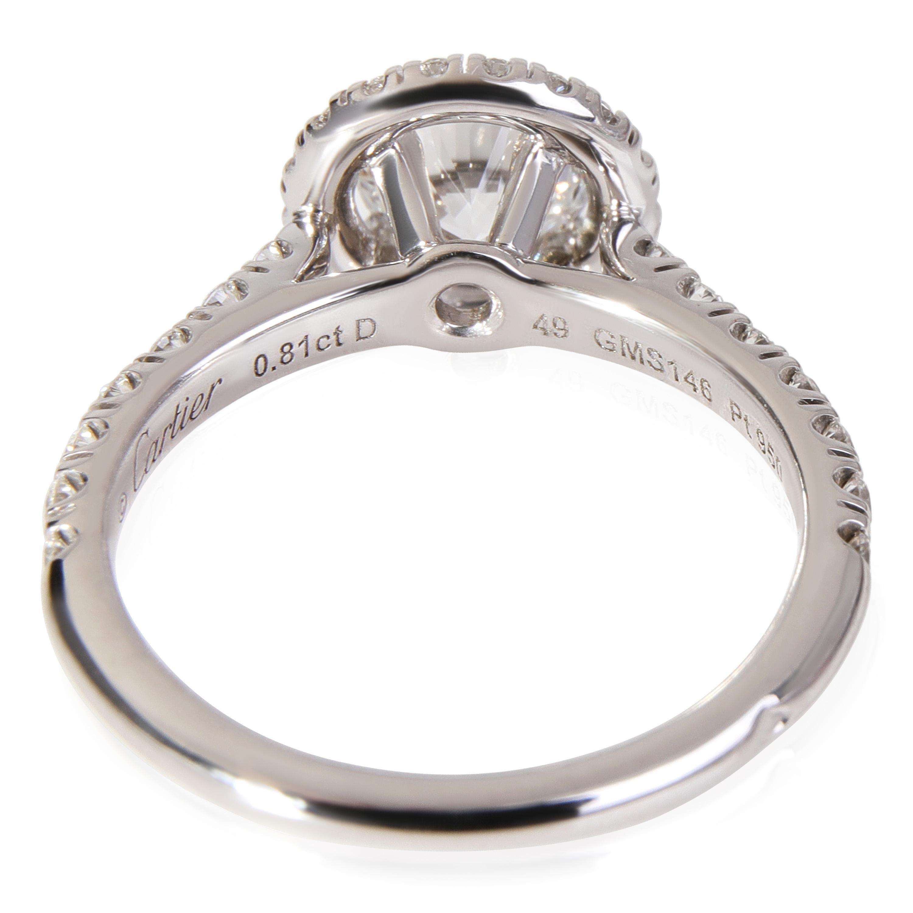 Cartier Destinee Halo Diamond Engagement Ring in Platinum D/IF 1.31 ctw

PRIMARY DETAILS
SKU: 121321
Listing Title: Cartier Destinee Halo Diamond Engagement Ring in Platinum D/IF 1.31 ctw
Condition Description: Retails for 21700 USD. In excellent