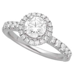 Cartier Destinee Solitaire Diamond 0.56ct F-VS1-Ex Anello in platino US 3 3/4