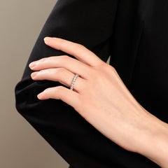 CARTIER Destinée wedding band in platinum and diamonds 1.63 carat