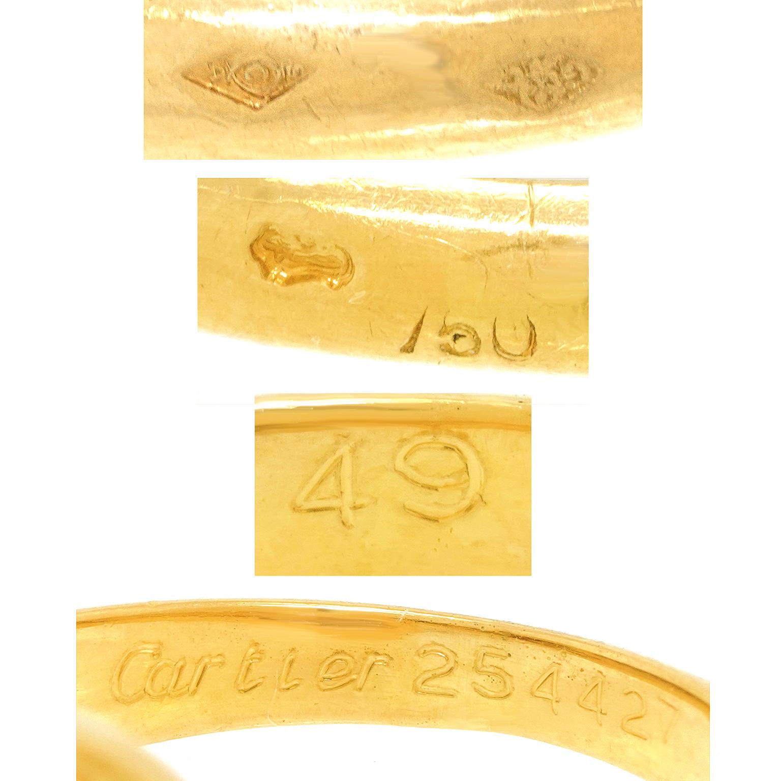 Women's or Men's Cartier Deux Tetes Croisses Heart Motif Diamond Ring For Sale