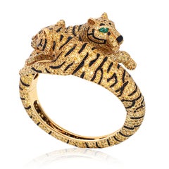 CARTIER Deux Têtes Tiger Bracelet