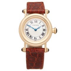 Cartier Diablo Yellow Gold 1440 W1507551 Wristwatch