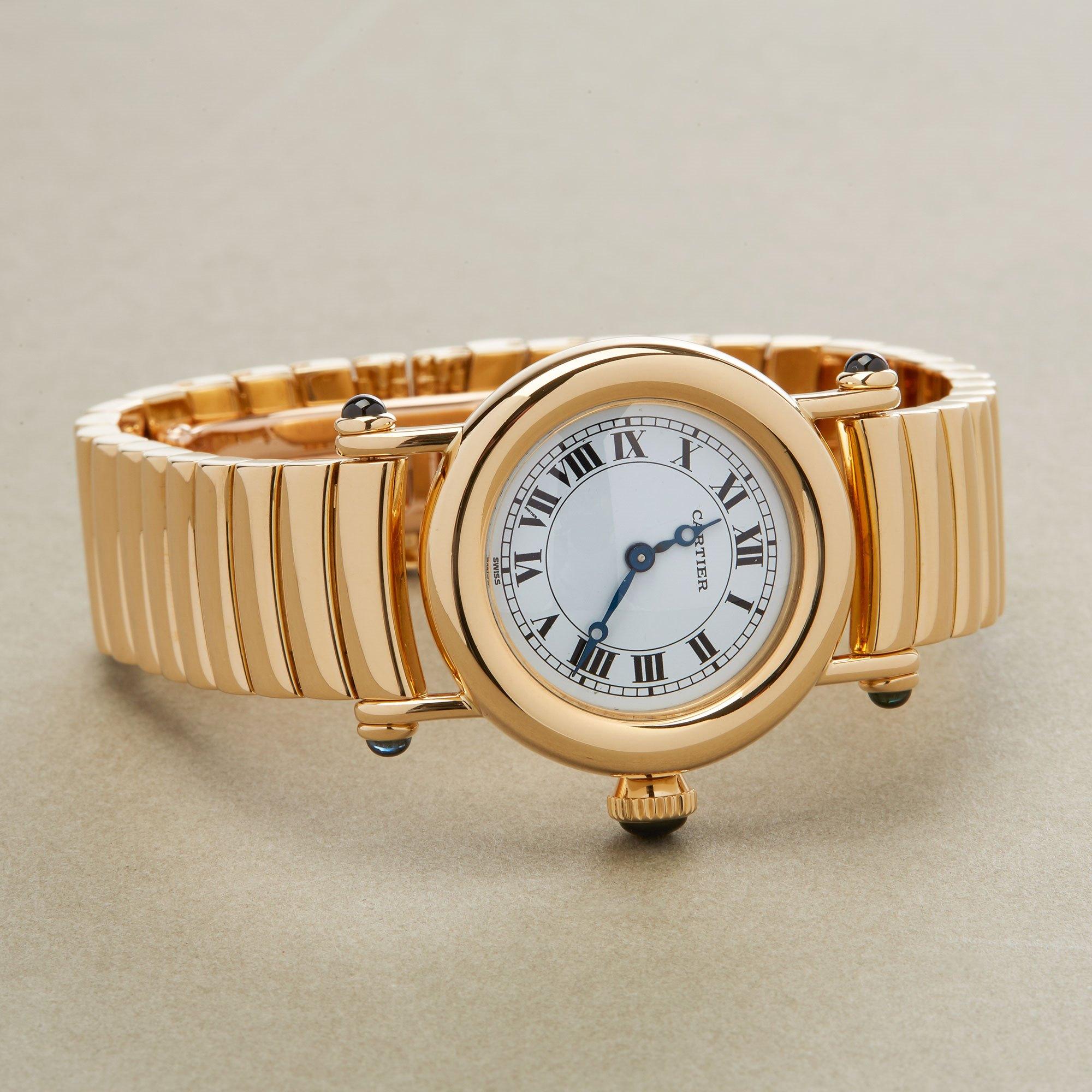 Cartier Diabolo 1440 Ladies Yellow Gold Watch In Excellent Condition In Bishops Stortford, Hertfordshire