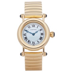 Cartier Diabolo 1440 Montre pour femme en or jaune